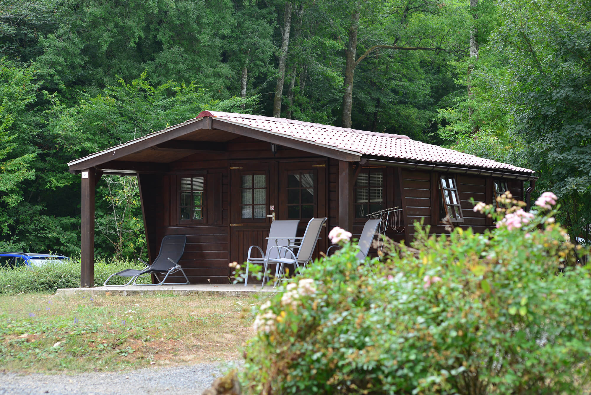 Chalet en bois pour hébergement de séminaire en Dordogne